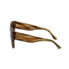 Tory Burch TY 7184U 192887 Womens Butterfly Sunglasses Honey Wood w/Olive Piping 54mm - 3 of 4