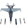 McDonnell Douglas F/A-18C Hornet Aircraft United States Navy 1/72 Diecast Model by JC Wings - 4 of 4