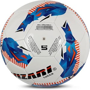 Vizari 'Lucca' Soccer Ball: Durable 32-Panel Construction, Colored TPU Cover, Thread-Wound Bladder - Ideal for Training and Light Matches, Suitable for Kids and Adults - 1 of 3