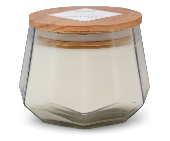 12oz Dodeca Glass Jar 3-Wick Candle White Pumpkin Latte - Vineyard Hill Naturals By Paddywax