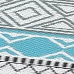 four colors - blue, gray, black and white