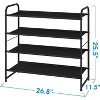 Simple Trending 4-Tier Stackable Shoe Rack - 3 of 4