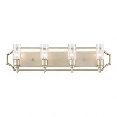 Elk Home Cheswick 4 - Light Vanity in  Aged Silver