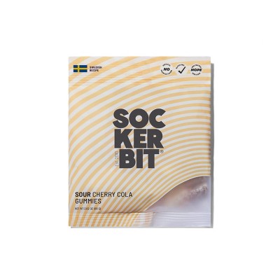 Sockerbit Sour Cola & Cherry Bottles Candies - 2.82oz