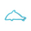 Unique Bargains Biscuit Cutter Medium Dolphin Cookie Cutter Hand Washable Stainless Steel Plastic 3.4"x2"1.6" 1Pcs - 4 of 4