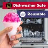 [6 Pack] Plastic Reusable Snow Cone Cups for Your Snow Cone Maker - No Leak - 6 oz - 4 of 4