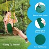 Joyfy 3 Pack Tree Swing Set - 1 Gym Rings Boom and 2 Swings with Plastic Coated Chains, Outdoor Play Fun, Ideal Family Equipment for Kids Age 3+ - 3 of 4