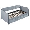 Twim Size Upholstered Daybed with Trundle - 4 of 4