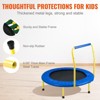 Kids 3FT Trampoline with Safety Handle Indoor/Outdoor - 2 of 4