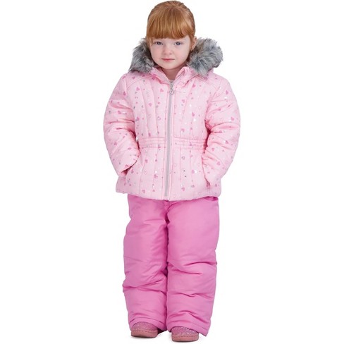 Awesome NEW Carhartt Girl’s 18M outlet Pink And Black Snowsuit! Brand New With Tags!