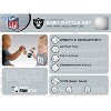 BabyFanatic Wood Rattle 2 Pack - NFL Las Vegas Raiders Baby Toy Set - 4 of 4