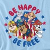Men's Paw Patrol Be Happy, Be Free 4th Of July T-Shirt - 2 of 4