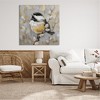Stupell Industries Bird Perched Pussy Willow Wildlife Canvas Art, 36" x 36" - 3 of 4