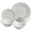 Gibson Home Noble Court 30 Piece Ceramic Dinnerware Set in White - 3 of 4