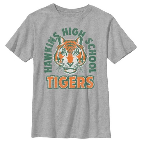 Stranger Things 4 Hawkins High School Green Tiger Logo Shirt - Best Seller  Shirts Design In Usa