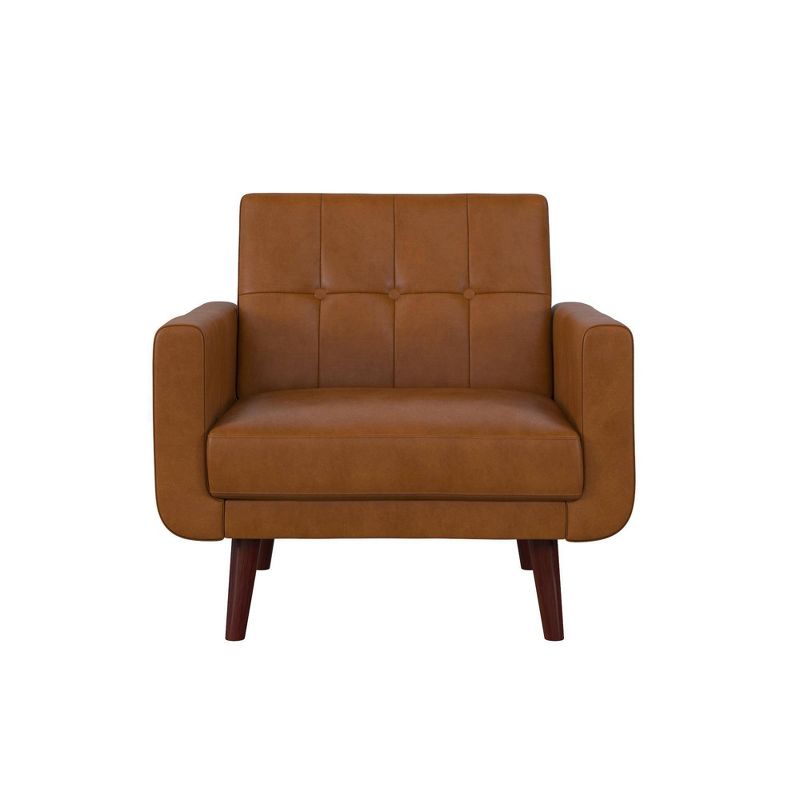 Fiore Modern Chair Faux Leather - Room & Joy, 3 of 11