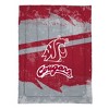NCAA Washington State Cougars Slanted Stripe Twin Bedding Set in a Bag - 4pc - 2 of 3