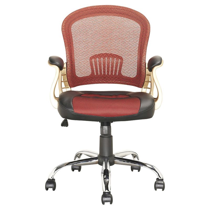 Workspace Executive Office Chair Leatherette and Mesh - CorLiving, 4 of 8