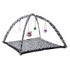 Pet Adobe Cat Activity Center - Interactive Play Area With Hanging Toys for Cats and Kittens - 3 of 4