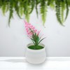 Unique Bargains Realistic Artificial Plants Pine Cone Mini Plastic 1.97"x1.97"x4.72" 1 Pcs - 2 of 4