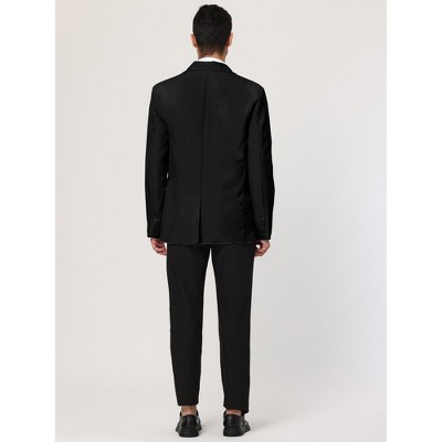 Мужские платья INSPIRE CHIC Men's Single Breasted One Button Dress Suit Jackets Blazer White XX-Large — фото 5