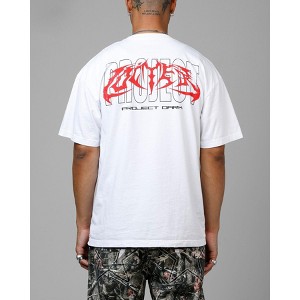 Loiter Mens Cyber Geisha Vintage T-Shirt - White M : Target