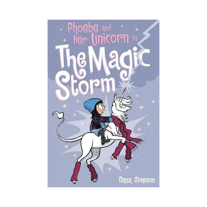 Phoebe and Her Unicorn in the Magic Storm (Phoebe and Her Unicorn Series Book 6) - by Dana Simpson (Paperback), 1 of 2