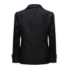Cloudstyle Boys Tuxedo Suit Shiny Formal Dress 2 Pieces Suit Set Paisley Blazer Pants Sequin Shawl Collar - 4 of 4