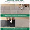 Ultra Door Entryway Low Profile Non Slip Rubber Backing Indoor Doormat Beige 24x36 Inch Easy Clean - 3 of 4