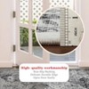 Area Rug, Washable Area Rug ¨C Vintage Traditional Floral Print Foldable Non Slip Soft Velvet Carpet for Living Room/Kitchen/Playroom - 4 of 4
