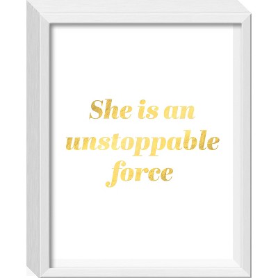 16"x20" Unstoppable Force Framed Wall Print - Threshold™