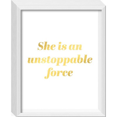 16"x20" Unstoppable Force Framed Wall Print - Threshold™