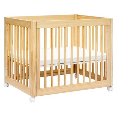 Natural Pine 8-in-1 Convertible Crib with Conversion Kits