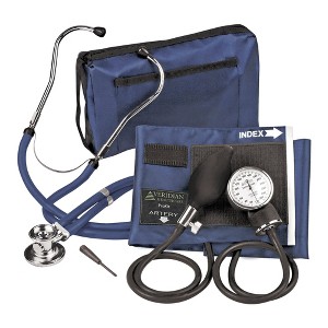Veridian Adult Aneroid Sphygmomanometer Unit w/ Stethoscope - 1 of 3