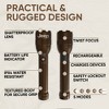 Energizer 10000 Lumens Jeep High Lumen Metal Rechargeable LED Flashlight Black - 3 of 4