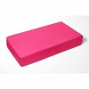 Bacati - Solid Fuschia 100 percent Cotton Universal Baby US Standard Crib or Toddler Bed Fitted Sheet - 3 of 4