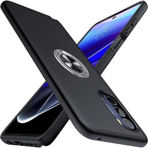 Entronix Case Compatible with Moto G Stylus 2022 - 360° Circular Ring Gripstand - 1 of 4