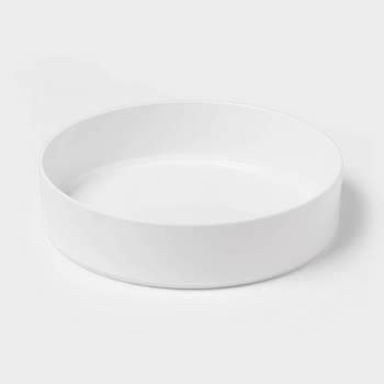 90oz Plastic Stella Serving Bowl White - Threshold™