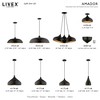 Livex Lighting Amador 1 - Light Pendant in  Shiny Black - 2 of 4