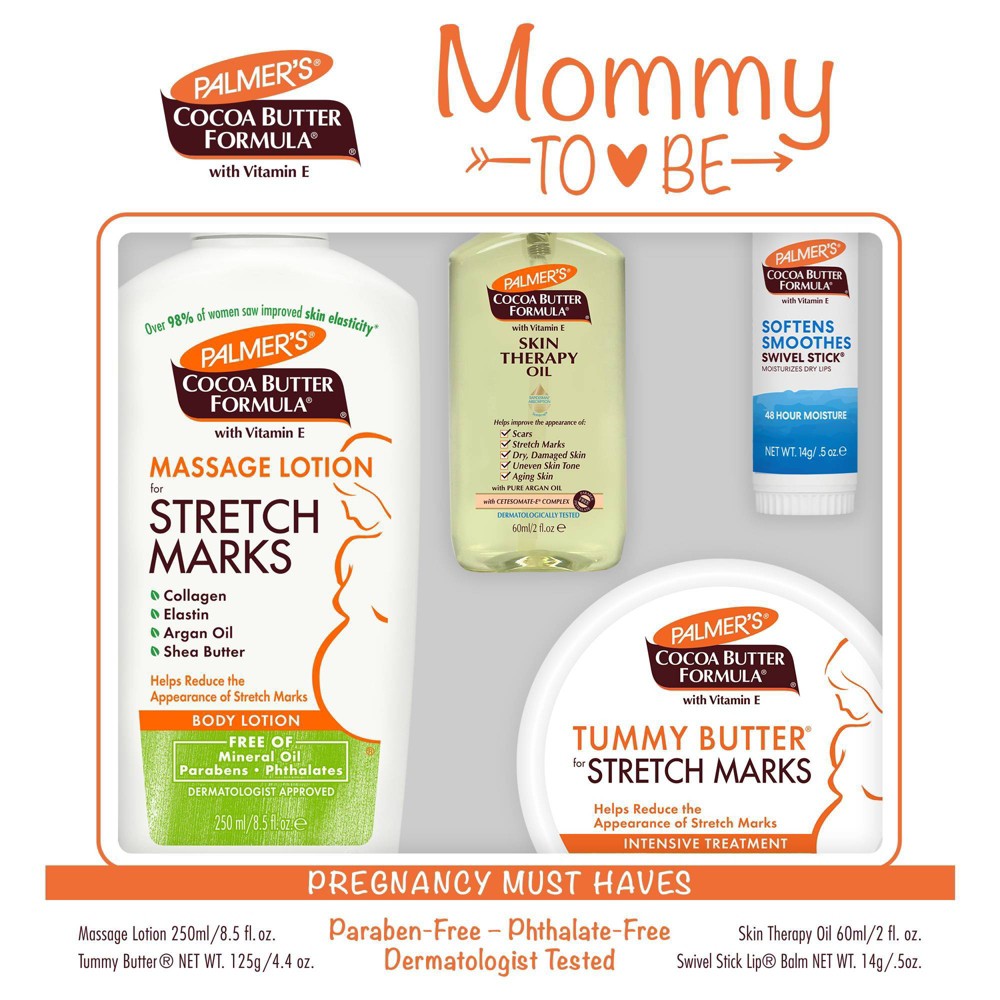 Photos - Cream / Lotion Palmers Cocoa Butter Formula Custom Mother/Baby Kit - 4ct