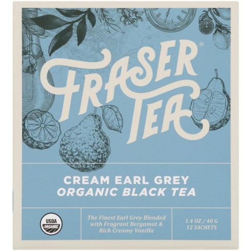 Fraser Tea Tea Cream Early Grey Black - Pack of 6 - 1.4 oz - image 1 of 1