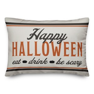 Creative Products Happy Halloween 20 x 14 Indoor / Outdoor Pillow - 1 of 3