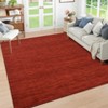 Machine Washable Area Rug With Non-Slip Backing Stain Resistant Easy Cleaning Indoor Carpet For Living Room Bed Dining Room Playroom Office - 4 of 4