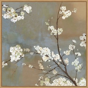 Amanti Art Ode to Spring Blossoms I by Asia Jensen Canvas Wall Art Print Framed 22 x 22-in. - 1 of 4