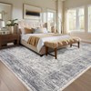 COZONY Floral Vintage Area Rug, Machine Washable Non-Slip Carpet for Living Room and Bedroom - 4 of 4