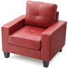 Passion Furniture Newbury Removable Cushions Accent Chair - 3 of 4