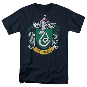 Men's Harry Potter Slytherin Crest T-Shirt - 1 of 4