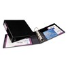 Avery Heavy-Duty Non-View Binder with DuraHinge and One Touch EZD Rings, 3 Rings, 2" Capacity, 11 x 8.5, Black - 4 of 4