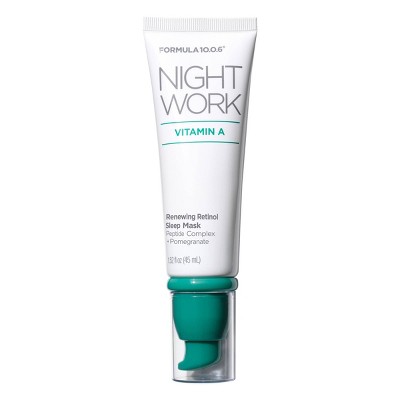 Formula 10.0.6 Night Work Vitamin A Renewing Sleep Mask - 1.52 fl oz