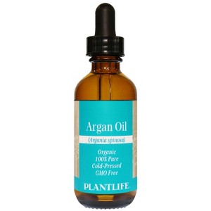 Plantlife Argan Carrier Oil – Cold-Pressed, Non-GMO & Gluten-Free – Moisturizing & Nourishing for Skin, Hair & Personal Care - 1 of 4